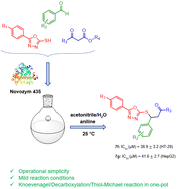 Graphical abstract: Biocatalytic synthesis of oxadiazole thioethers and evaluation of their antitumor activity