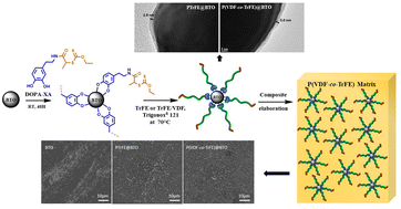 Graphical abstract: Surface-initiated reversible addition fragmentation chain transfer of fluoromonomers: an efficient tool to improve interfacial adhesion in piezoelectric composites