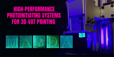 Graphical abstract: Novel multi-material photo-curable resins containing high-performance photoinitiating systems and nano additives dedicated to 3D-VAT printing