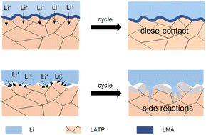 Graphical abstract: A solid-state lithium metal battery with extended cycling and rate performance using a low-melting alloy interface