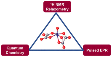 Graphical abstract: Magnetic and relaxation properties of vanadium(iv) complexes: an integrated 1H relaxometric, EPR and computational study
