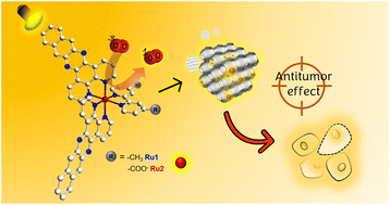 Graphical abstract: Ruthenium(ii) polypyridyl complexes with π-expansive ligands: synthesis and cubosome encapsulation for photodynamic therapy of non-melanoma skin cancer