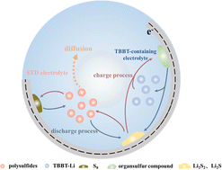 Graphical abstract: Thiol for interfacial modification to improve the performance of lithium–sulfur batteries