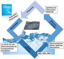 Graphical abstract: Ni-based ultrathin nanostructures for overall electrochemical water splitting