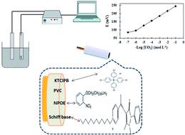 Graphical abstract: Rapid electrochemical sensor for uranium(vi) assessment in aqueous media