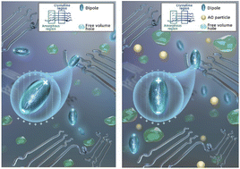 Graphical abstract: Free volume dependence of the dielectric constant of poly(vinylidene fluoride) nanocomposite films