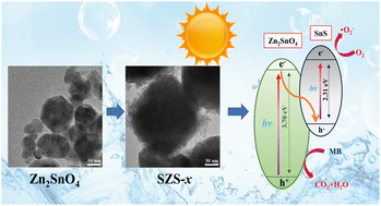 Graphical abstract: A highly active Z-scheme SnS/Zn2SnO4 photocatalyst fabricated for methylene blue degradation