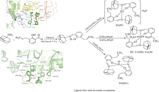 Graphical abstract: Synthesis of an amantadine-based novel Schiff base and its transition metal complexes as potential ALP, α-amylase, and α-glucosidase inhibitors