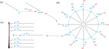 Graphical abstract: Protection of nickel by self-assembled monolayers prepared in an aqueous self-emulsifying solution of a novel amphipathic organothiol