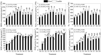 Graphical abstract: Lead accumulation and biochemical responses in Rhus chinensis Mill to the addition of organic acids in lead contaminated soils