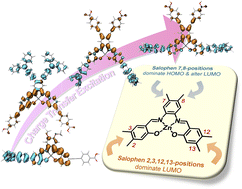 Graphical abstract: Effect of regio-specific arylamine substitution on novel π-extended zinc salophen complexes: density functional and time-dependent density functional study on DSSC applications