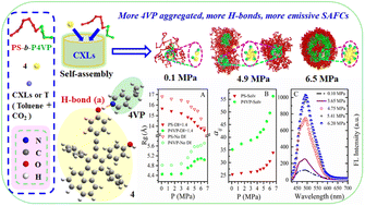 Graphical abstract: Computational and experimental studies on the micellar morphology and emission mechanisms of AIE and H-bonding fluorescent composites