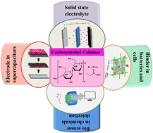 Graphical abstract: Carboxymethyl cellulose-based materials as an alternative source for sustainable electrochemical devices: a review