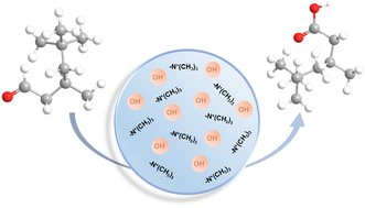 Graphical abstract: Selective oxidation of aldehydes by oxygen over macroporous alkaline resin