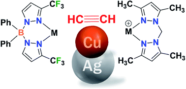 Graphical abstract: Isolable acetylene complexes of copper and silver