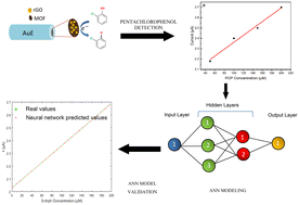 Graphical abstract: Sensitive rGO/MOF based electrochemical sensor for penta-chlorophenol detection: a novel artificial neural network (ANN) application