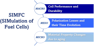 Graphical abstract: Multiscale modelling potentialities for solid oxide fuel cell performance and degradation analysis