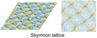 Graphical abstract: Spontaneous organization and phase separation of skyrmions in chiral active matter