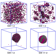 Graphical abstract: Competition between clustering and phase separation in binary mixtures containing SALR particles