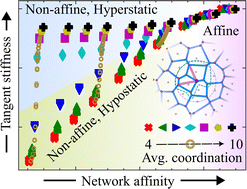 Graphical abstract: Effect of connectivity on the elasticity of athermal network materials