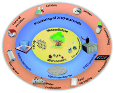 Graphical abstract: On the mineralization of nanocellulose to produce functional hybrid materials