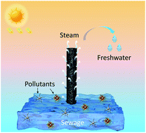 Graphical abstract: A multichannel photothermal rod for antigravity water transportation and high-flux solar steam generation