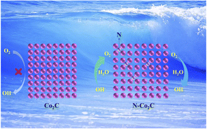 Graphical abstract: Robust oxygen electrocatalysis enabled by bulk nitrogen-doped hierarchical structure cobalt carbide