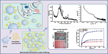 Graphical abstract: Engineered nanostructures within sol–gel bioactive glass for enhanced bioactivity and modulated drug delivery