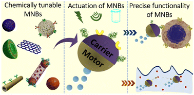 Graphical abstract: Chemical tunability of advanced materials used in the fabrication of micro/nanobots