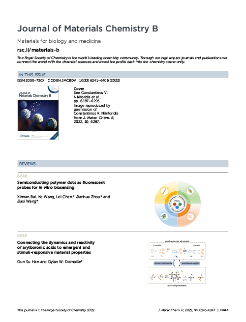 Contents list Journal of Materials Chemistry B (RSC Publishing)