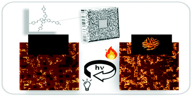 Graphical abstract: Multimodal sensing in rewritable, data matrix azobenzene-based devices