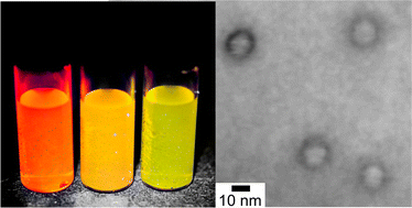 Graphical abstract: Perylene dye@SiO2 core–shell nanoparticles with intense fluorescence