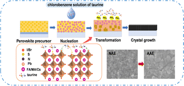 Graphical abstract: Additive-associated antisolvent engineering of perovskite films for highly stable and efficient p–i–n perovskite solar cells