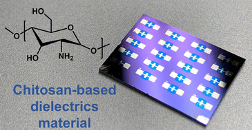 Graphical abstract: Chitosan based dielectrics for use in single walled carbon nanotube-based thin film transistors
