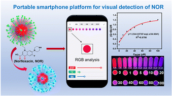 Graphical abstract: Y3+@CdTe quantum dot nanoprobe as a fluorescence signal enhancement sensing platform for the visualization of norfloxacin