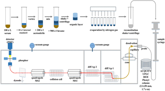 Graphical abstract: Rapid simultaneous determination of 7 fat-soluble vitamins in human serum by ultra high performance liquid chromatography tandem mass spectrometry