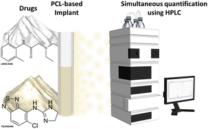 Graphical abstract: An isocratic RP-HPLC-UV method for simultaneous quantification of tizanidine and lidocaine: application to in vitro release studies of a subcutaneous implant