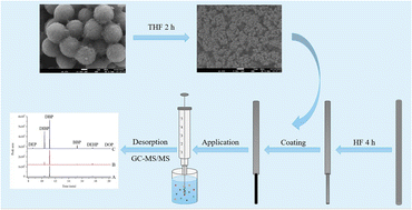 Graphical abstract: Facile fabrication of carbon nanotube hollow microspheres as a fiber coating for ultrasensitive solid-phase microextraction of phthalic acid esters in tea beverages