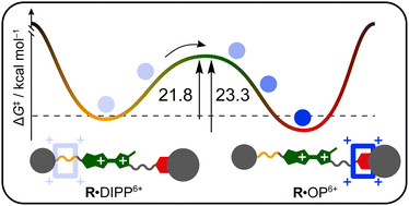 Graphical abstract: Evaluating the energy landscape of an out-of-equilibrium bistable [2]rotaxane containing monopyrrolotetrathiafulvalene