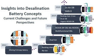 Graphical abstract: Insights into desalination battery concepts: current challenges and future perspectives