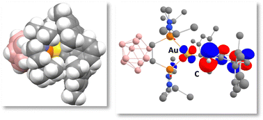 Graphical abstract: Combining ligand-enhanced backdonation and steric shielding to stabilize a mono-substituted Au(i) carbene