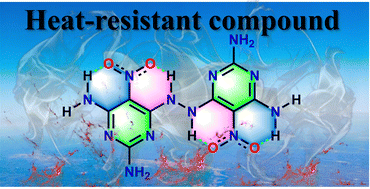 Graphical abstract: A multi-fused heat-resistant energetic compound constructed by hydrogen bonds