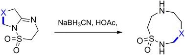 Graphical abstract: Reductive cleavage of annulated 5,6-dihydro-2H-1,2,4-thiadiazine-1,1-dioxides: medium sized ring azasultams