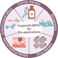 Graphical abstract: Copper(ii)-MOFs for bio-applications