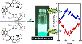 Graphical abstract: Circularly polarized chemiluminescence from planar chiral bis(adamantylidene-1,2-dioxetane)s