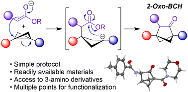 Graphical abstract: Enolate addition to bicyclobutanes enables expedient access to 2-oxo-bicyclohexane scaffolds