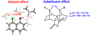 Graphical abstract: The pitfalls of using JHF spin–spin coupling constants to infer hydrogen bond formation in organofluorine compounds