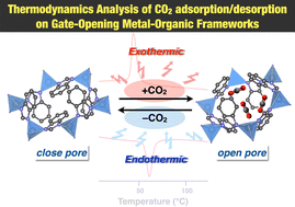 Graphical abstract: Thermodynamic analysis of gate-opening carbon dioxide adsorption behavior of metal–organic frameworks