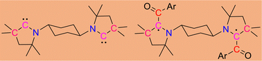Graphical abstract: Bis-[cyclic(alkyl)(amino)carbene]-derived diradicals