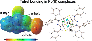 Graphical abstract: On the pivotal role of tetrel bonding in the supramolecular architectures of PbII–NCS complexes with chelating thiosemicarbazide derivatives